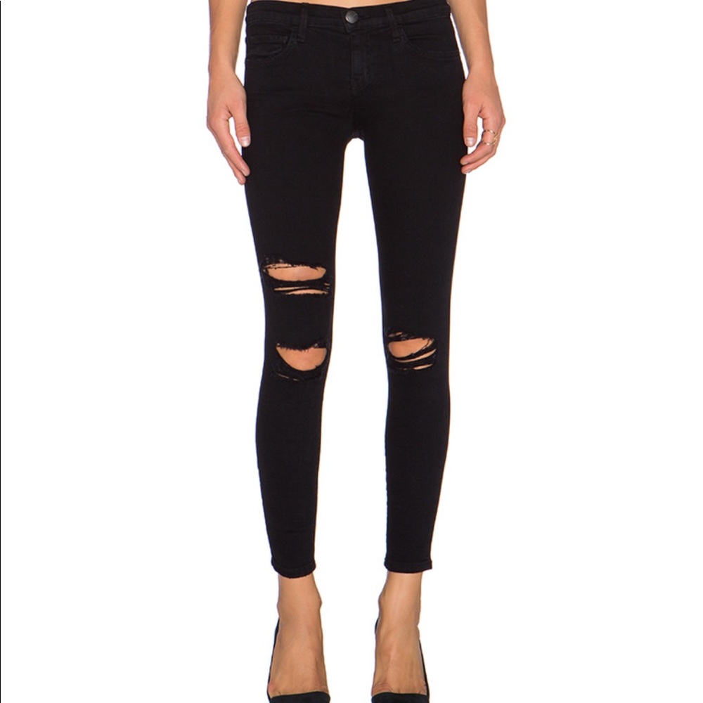 Current Elliott The Stiletto skinny jeans
